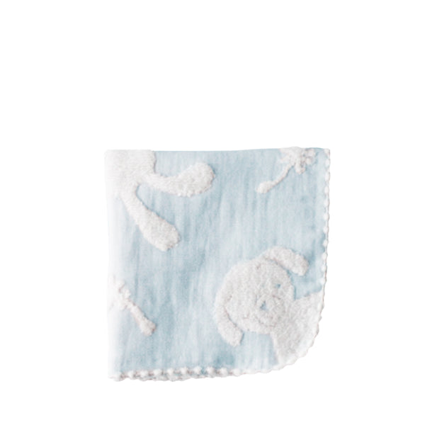 Kontex Macaron blue puppy face cloth