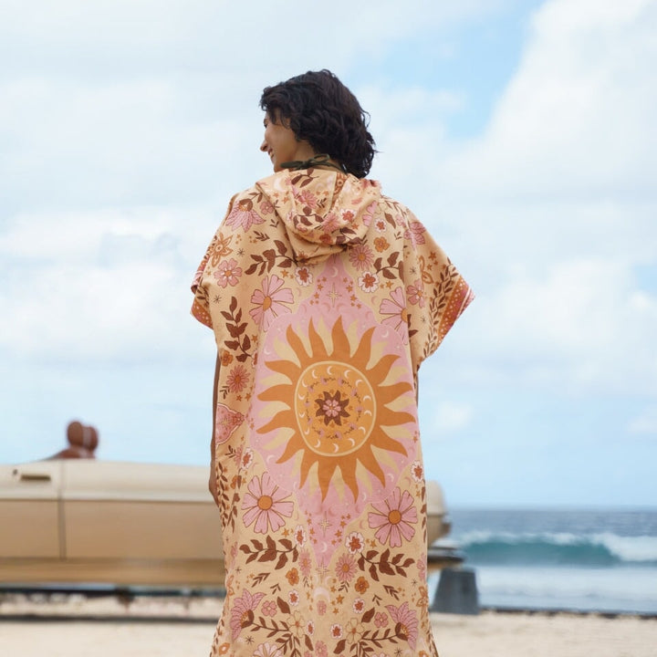 SomerSide Changing Poncho – Boho Sun