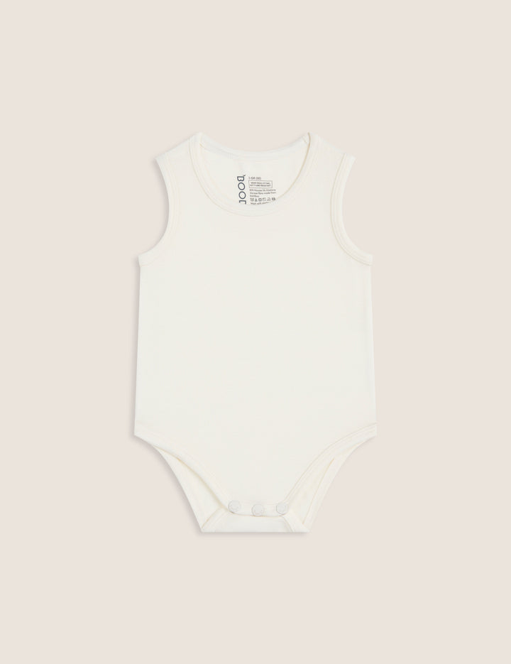 Boody Baby Bodysuit - Natural White
