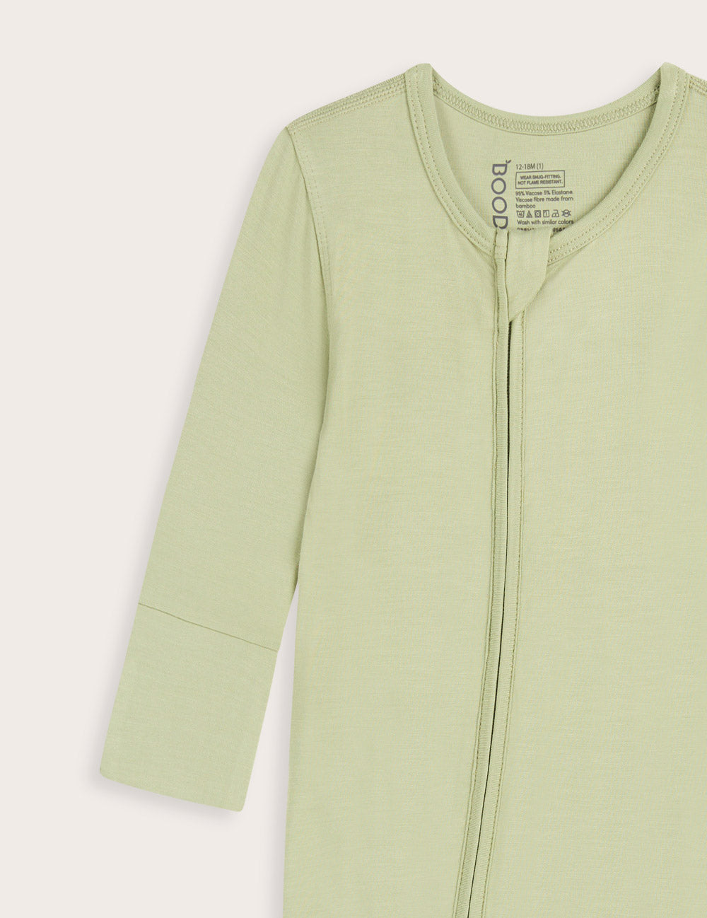 Boody Baby Long Sleeve Romper - Sage