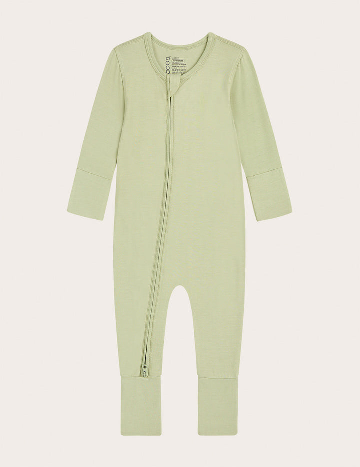 Boody Baby Long Sleeve Romper - Sage