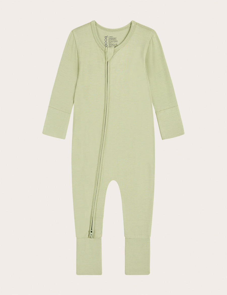 Boody Baby Long Sleeve Romper - Sage