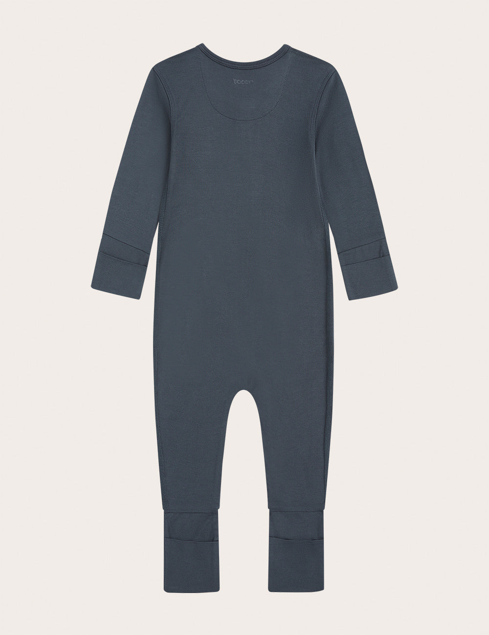 Boody Baby Long Sleeve Romper - Storm