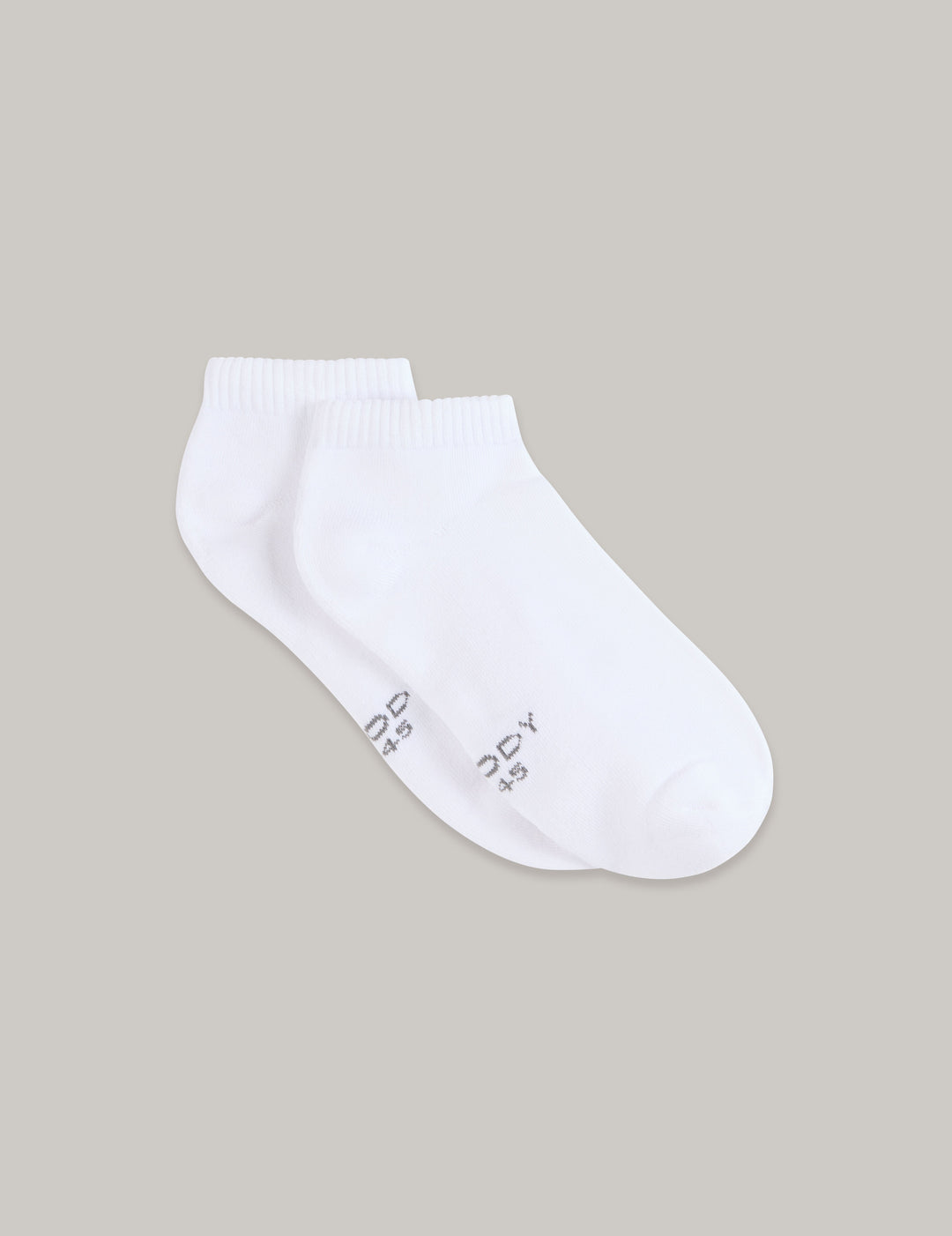 Boody Cushioned Ankle Socks - White
