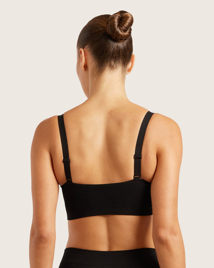Boody Full Bust Wireless Bra - Black