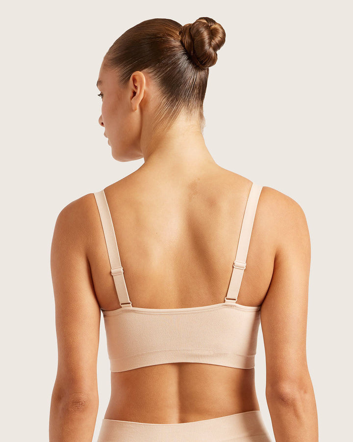 Boody Full Bust Wireless Bra - Shell