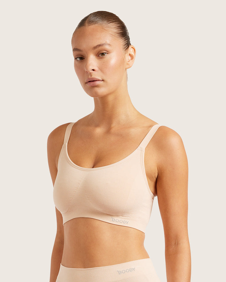Boody Full Bust Wireless Bra - Shell