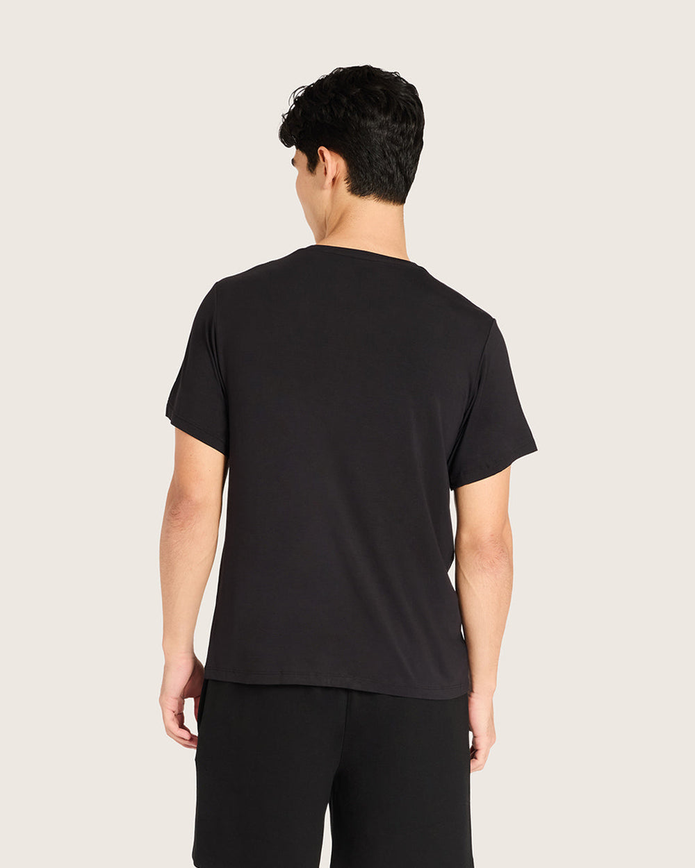 Boody Men's Base Layer Crew Neck T-Shirt - Black