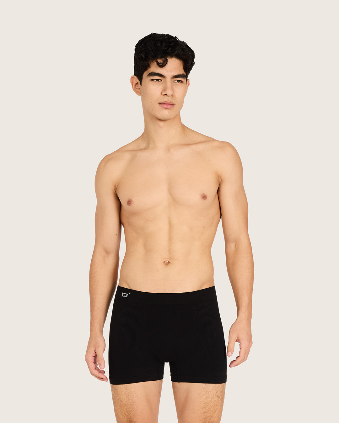 Boody Men's Seamfree Boxer Briefs - Black