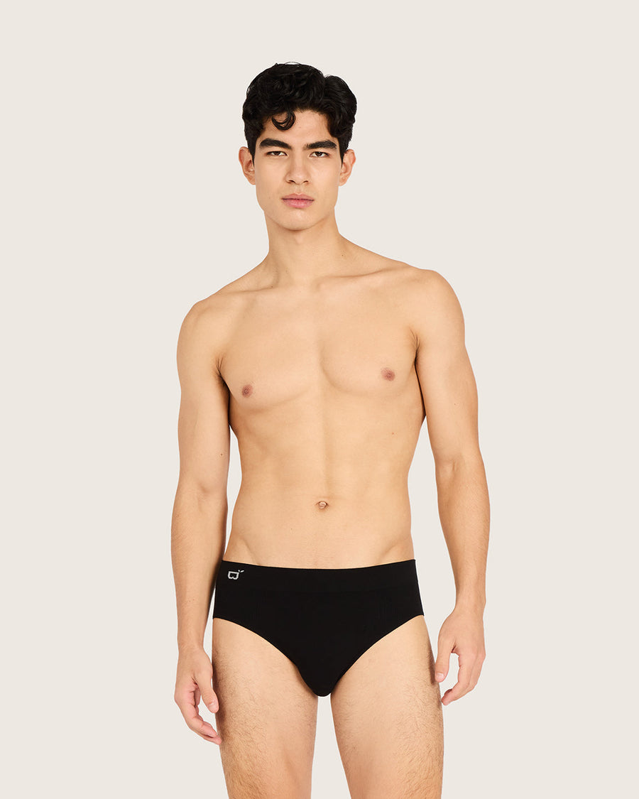 Boody Men's Seamfree Briefs - Black