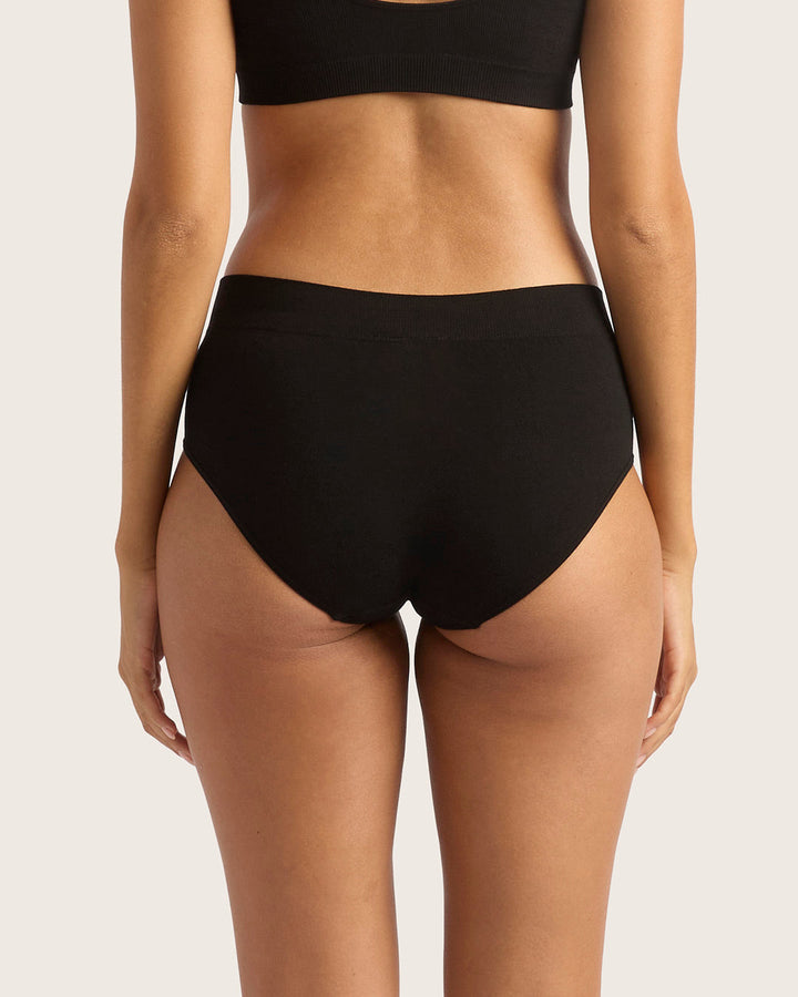 Boody Midi Briefs - Black
