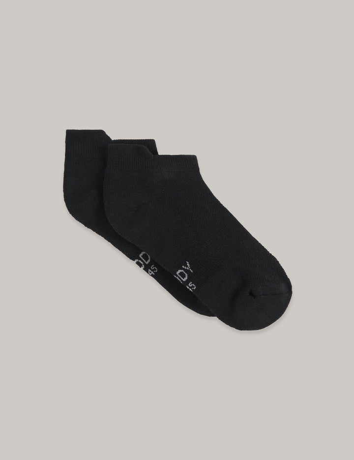 Boody Sport Ankle Socks - Black