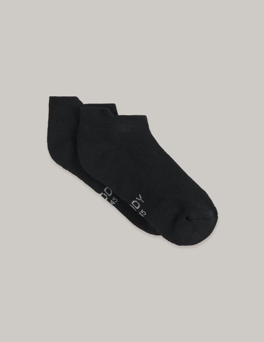 Boody Sport Ankle Socks - Black