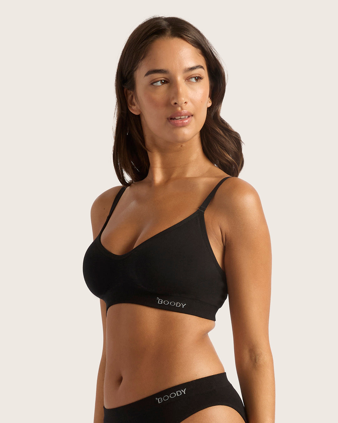 Boody Wireless T-Shirt Bra - Black