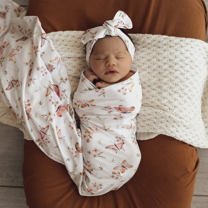 Wrap & Topknot Set