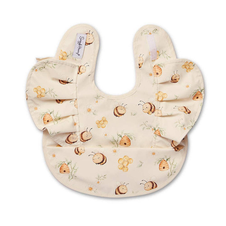 Bib - Snuggle Frilly - Bumblebees