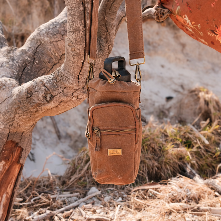 SomerSide Water Bottle Bag – Coco – detail 2