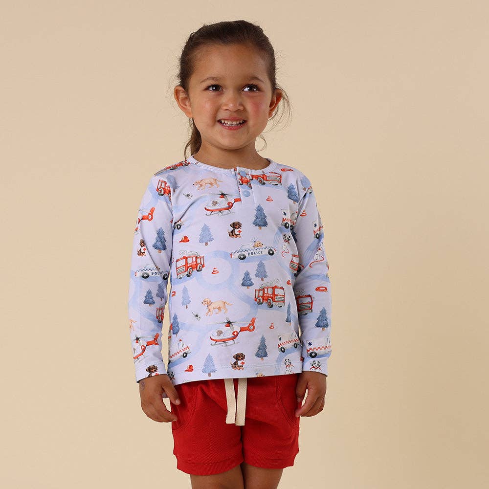 Top - Long Sleeve - To The Rescue