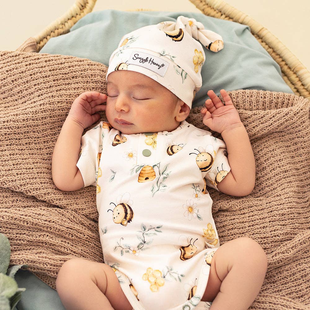 Bodysuit - Short Sleeve Bumblebees