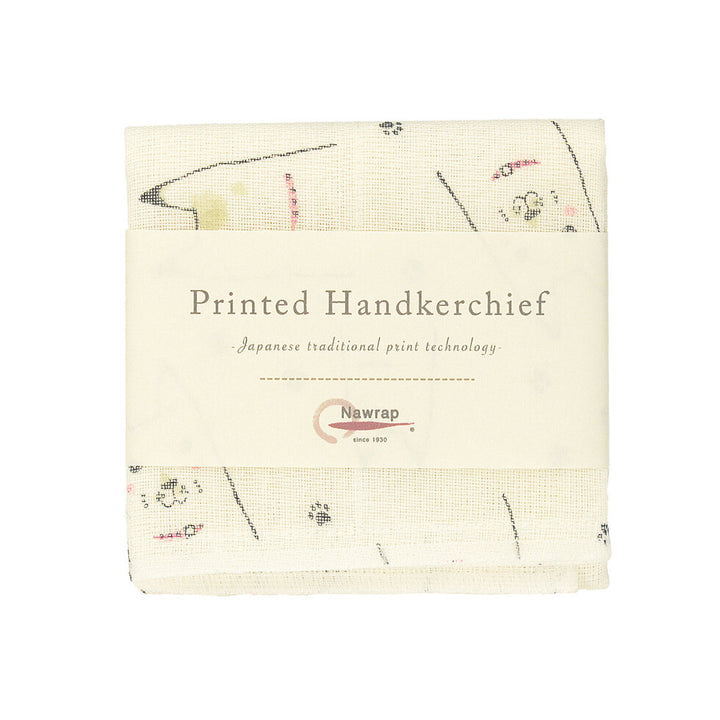 Handkerchief - Printed Japanese