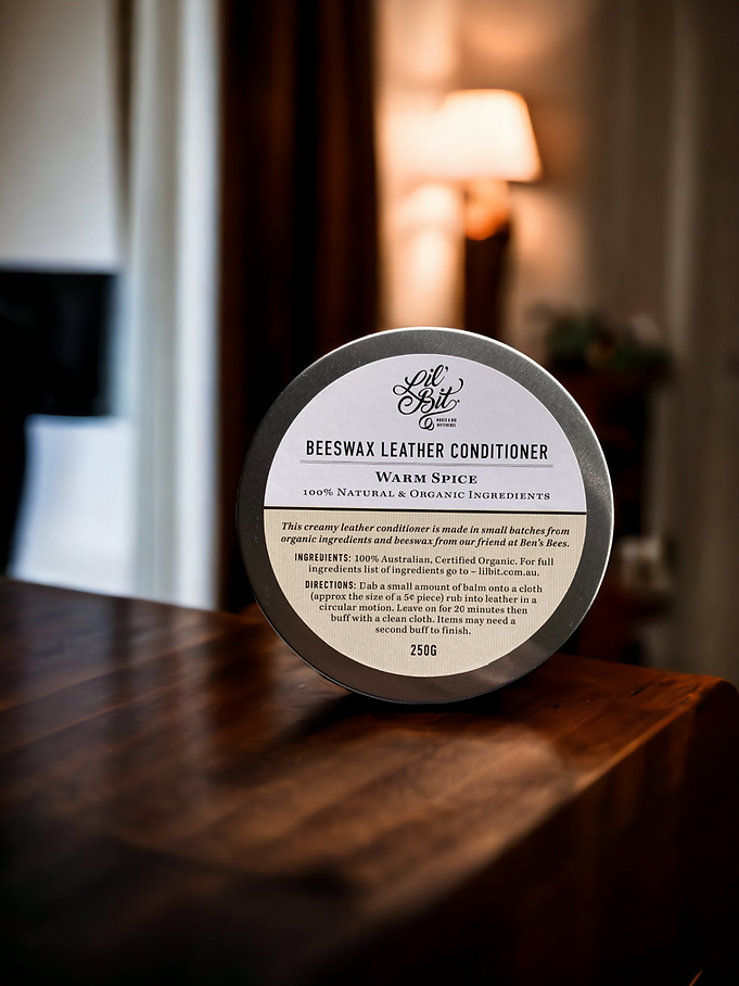 Beeswax Leather / Wood Conditioner