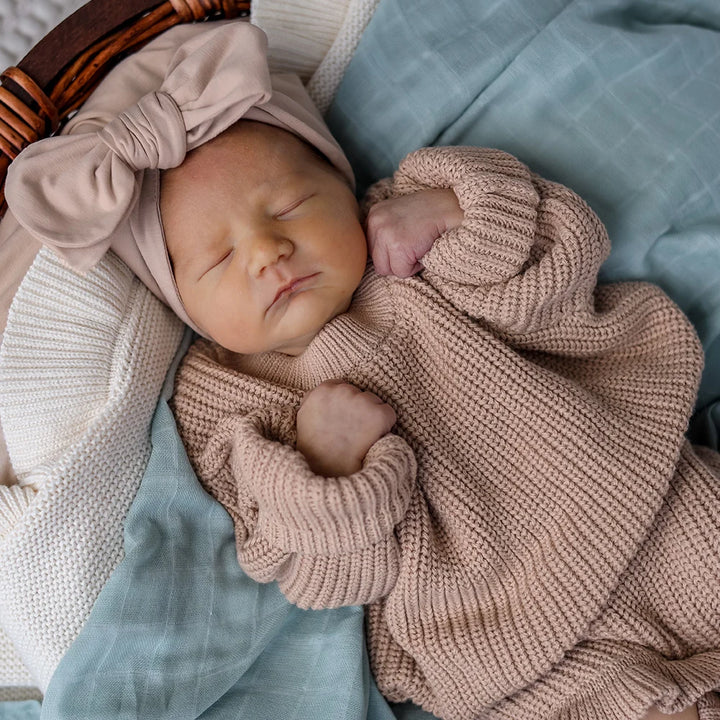 Jumper - Oversized Cotton Knit Hazelnut