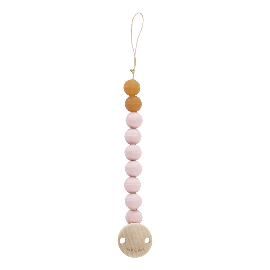 Hevea Dummy Holder – Powder Pink