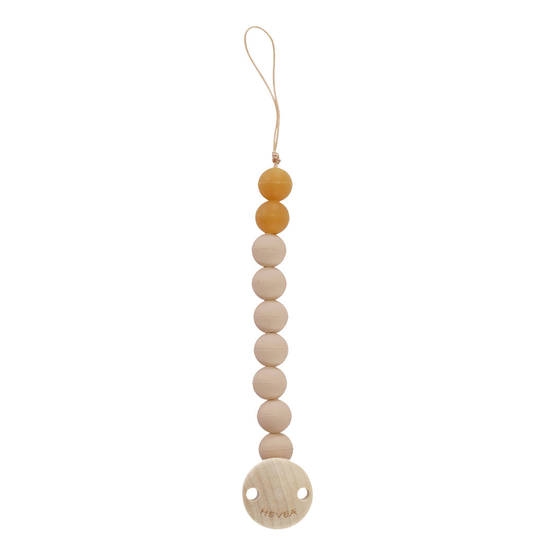 Hevea Dummy Holder – Sandy Nude