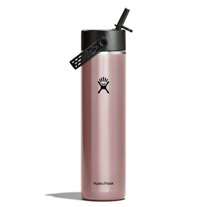 Hydro Flask 24oz Lightweight Flex Straw Bottle in Quartz, front view