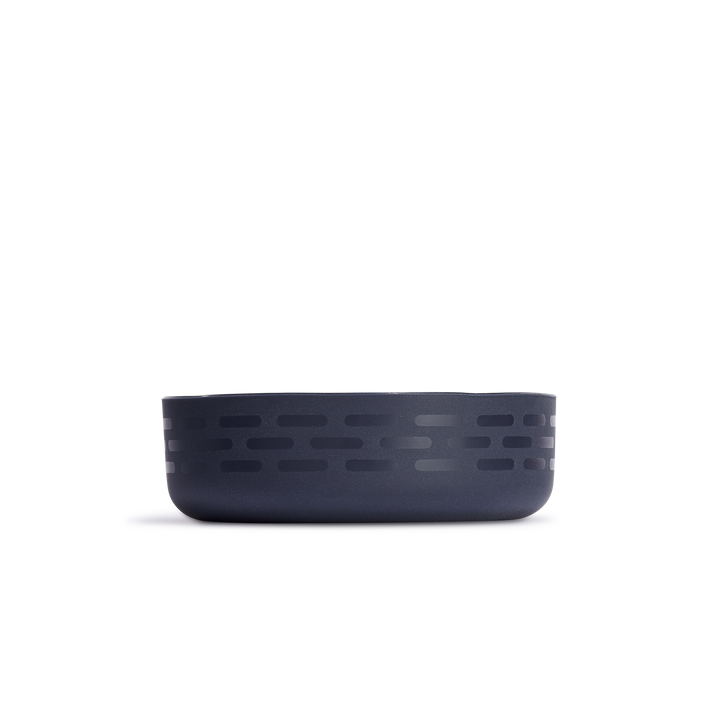Hydro Flask Small Lightweight Bottle Boot in Black, top view