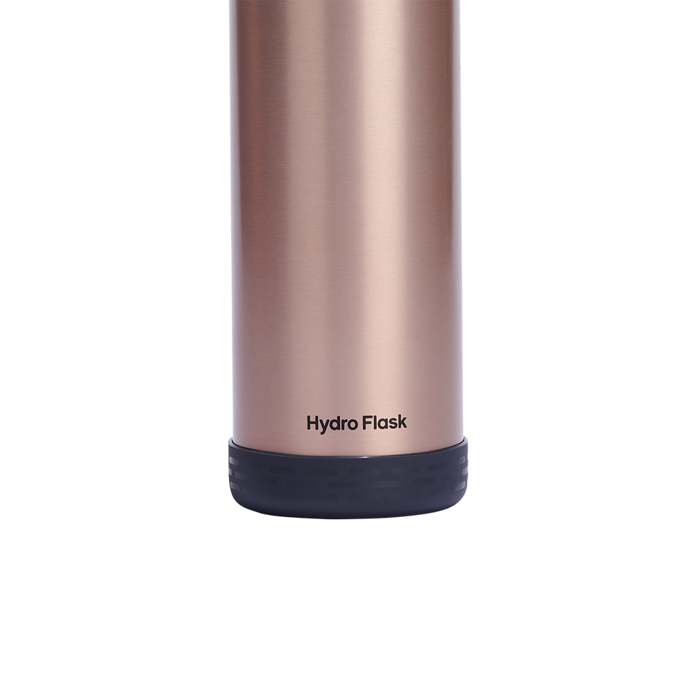 Hydro Flask Small Lightweight Bottle Boot in Black, side view