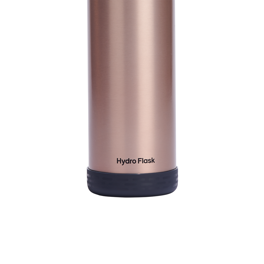 Hydro Flask Small Lightweight Bottle Boot in Black, side view