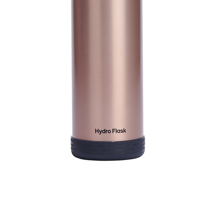 Hydro Flask Small Lightweight Bottle Boot in Black, side view