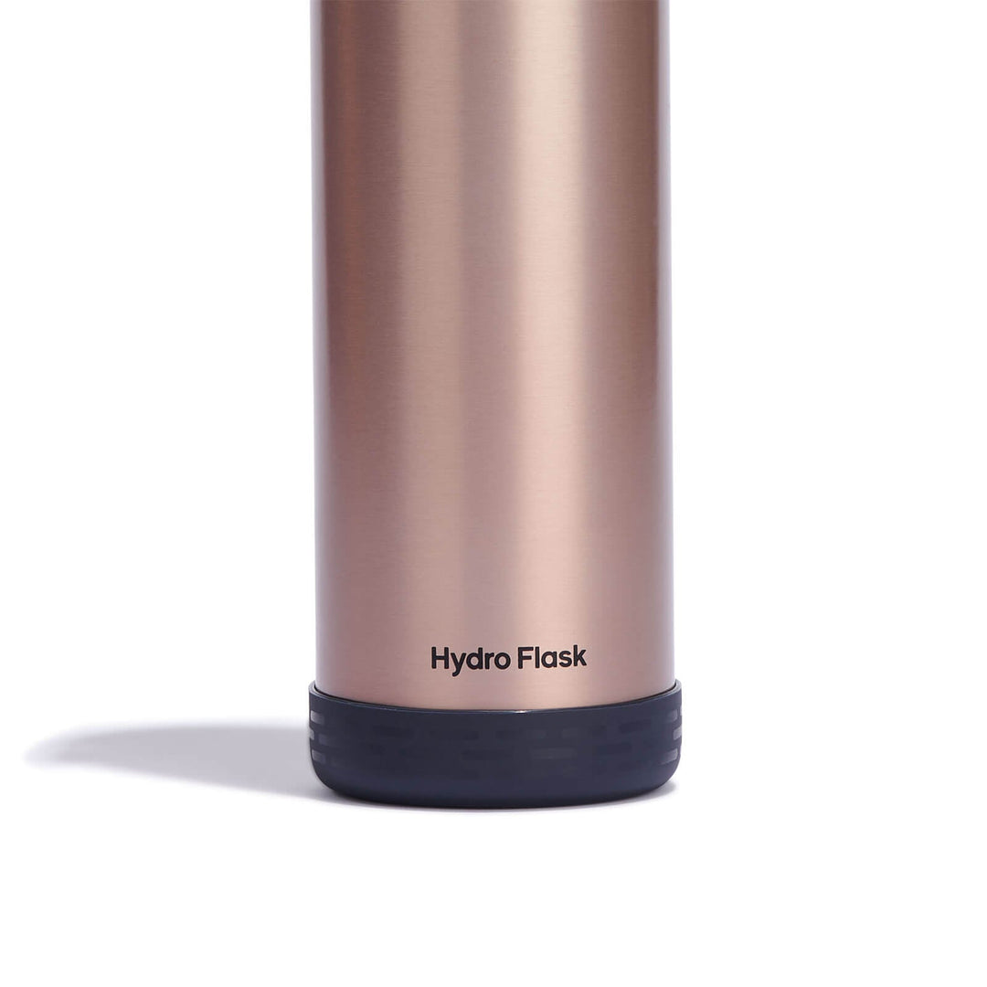 Hydro Flask Small Lightweight Bottle Boot in Black fitted to a bottle; bottle sold separately