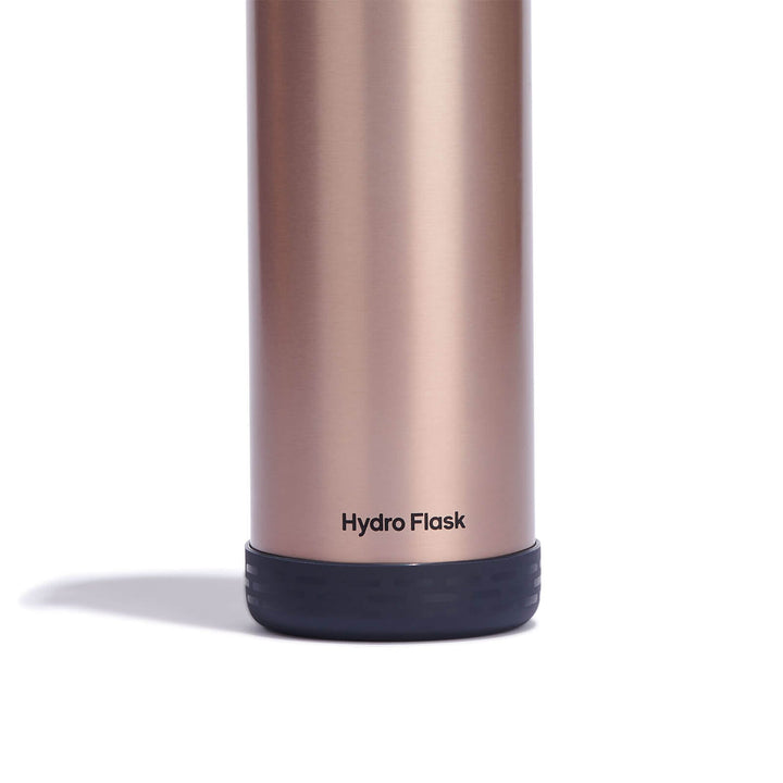 Hydro Flask Small Lightweight Bottle Boot in Black fitted to a bottle; bottle sold separately