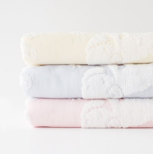 Kontex Macaron cotton gauze and pile towel fabric