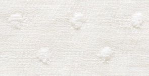 Kontex Natural Dots baby sleeper in Ivory