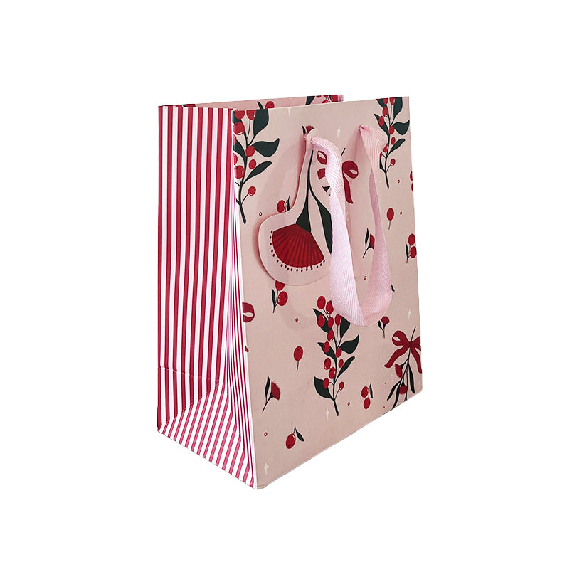 Native Florals gift bag – angled view