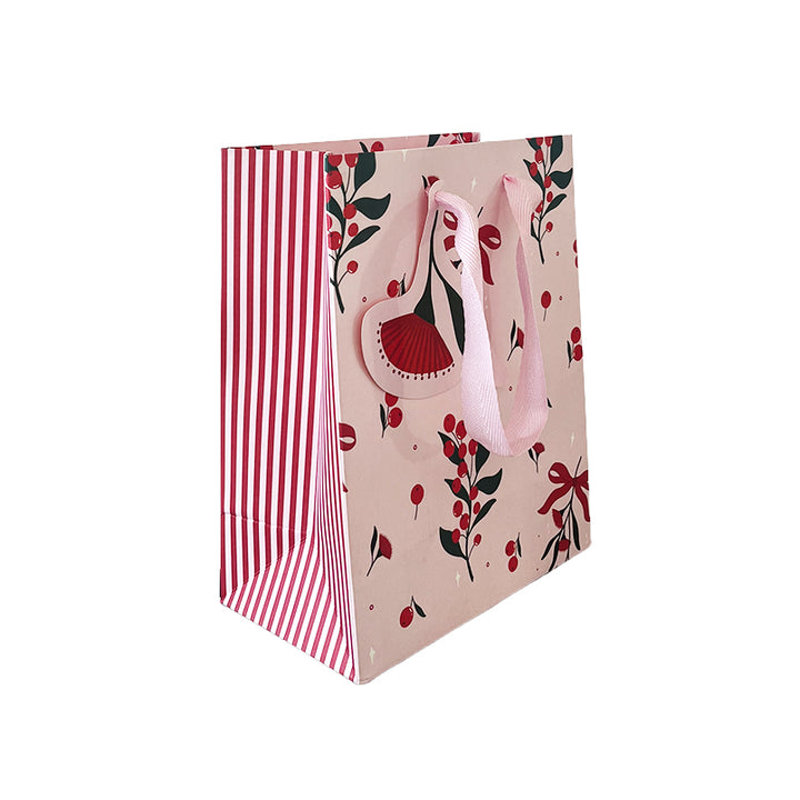 Native Florals gift bag – angled view
