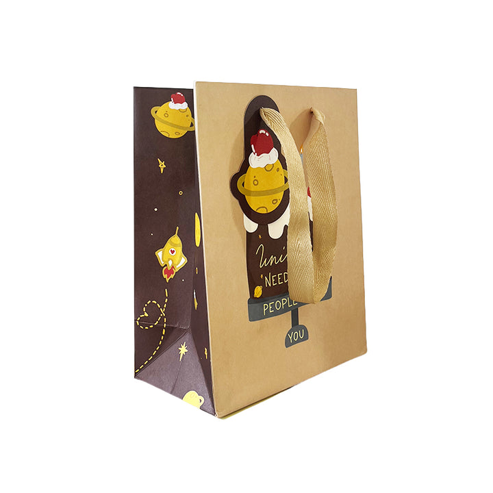 The Universe Needs More People gift bag – angled view