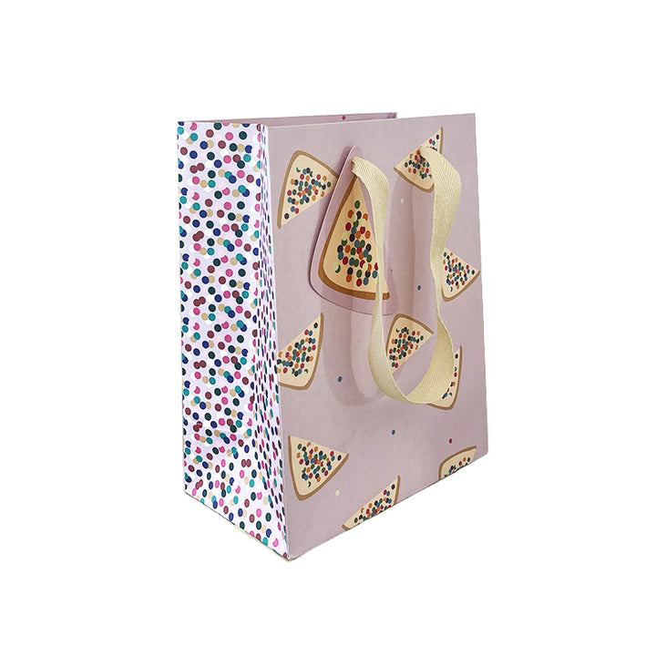 Fairy Bread gift bag – angled view