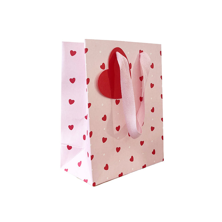 Little Love Hearts gift bag – angled view