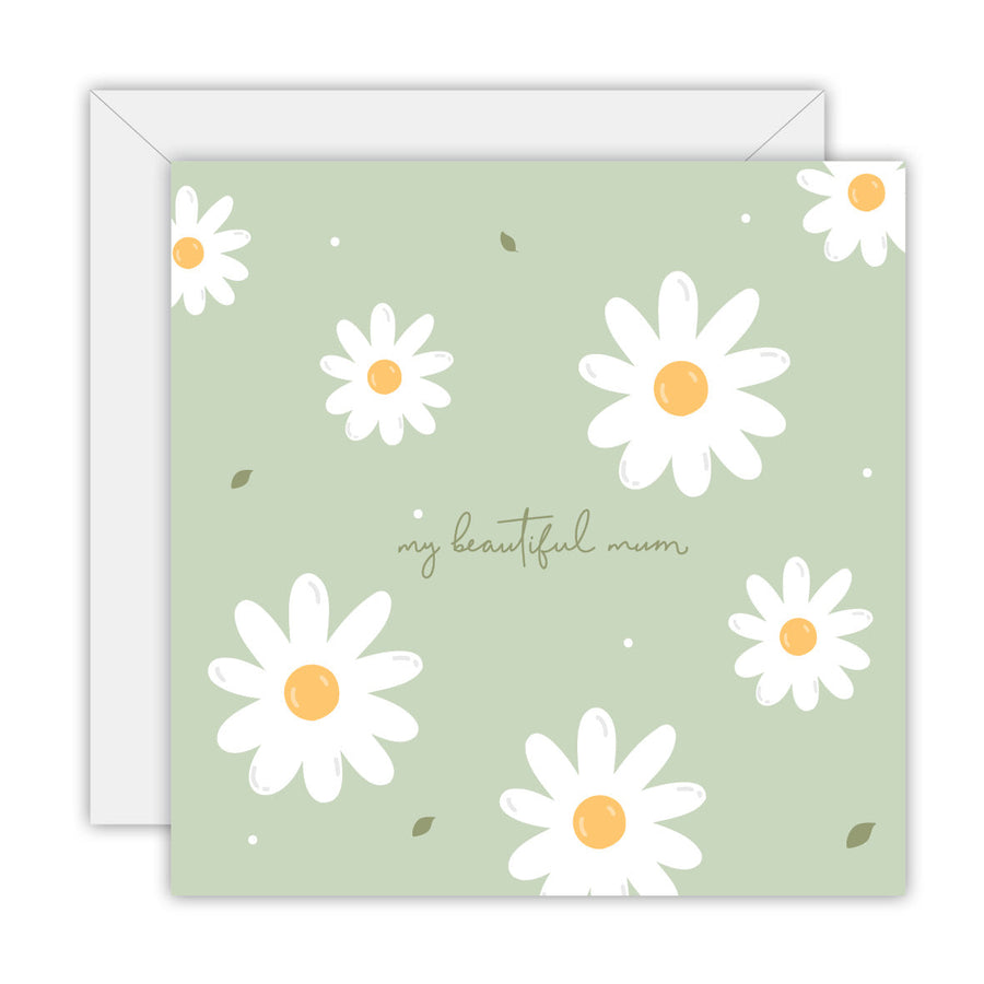 My beautiful mum greeting card