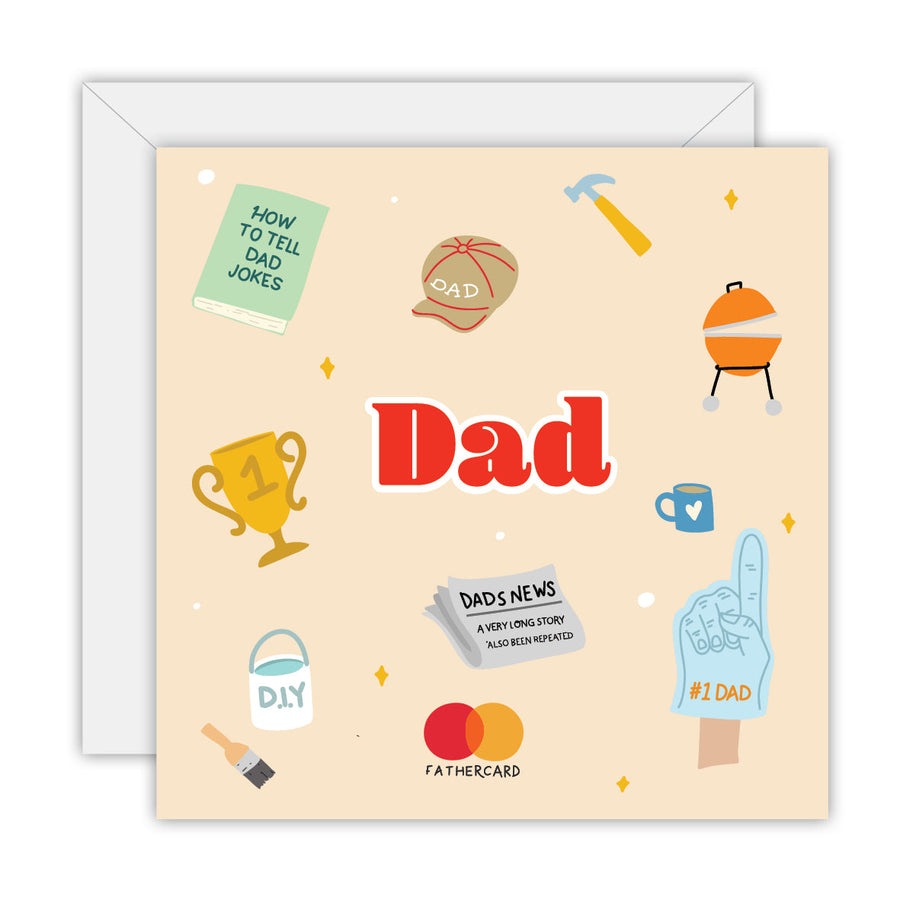 Dad – Fathers greeting card