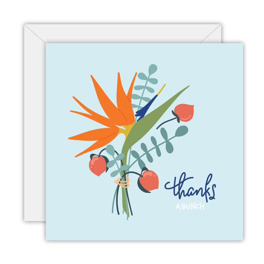 Thanks a Bunch, You’re a Peach greeting card