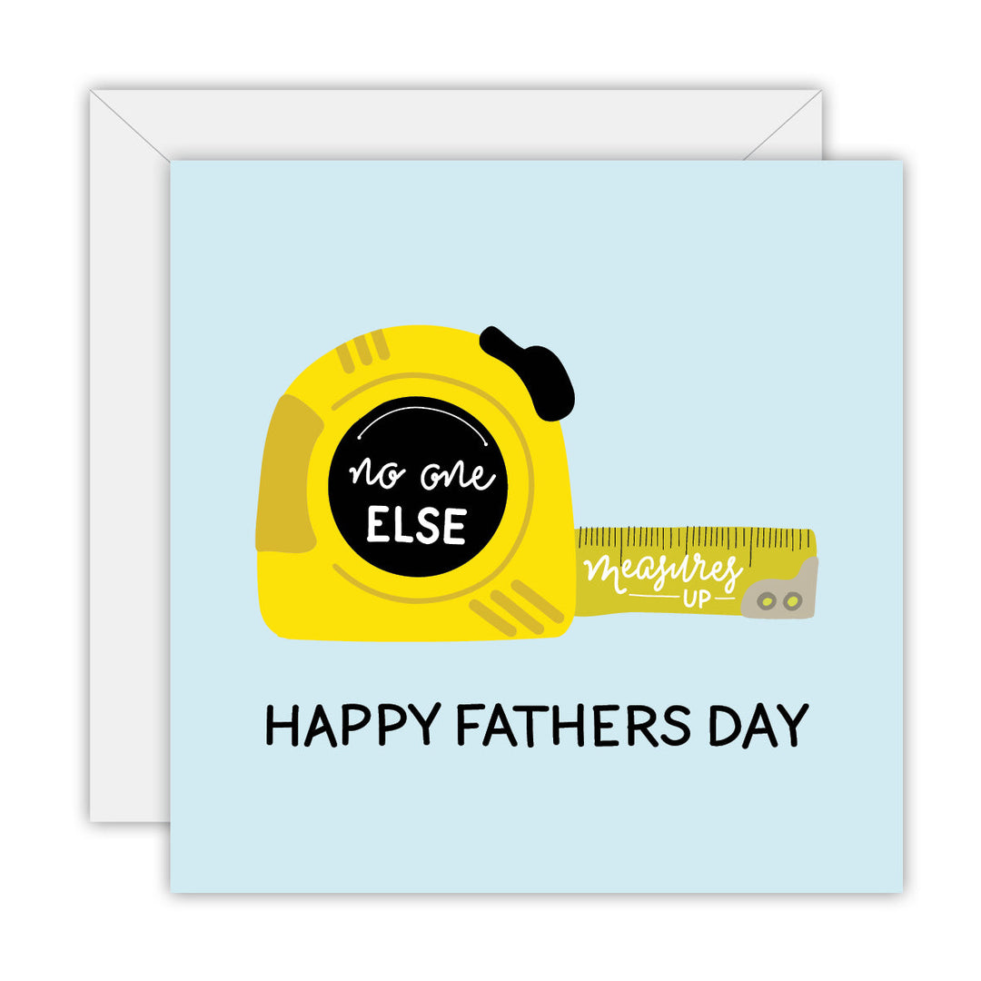 No One Else Measures Up greeting card