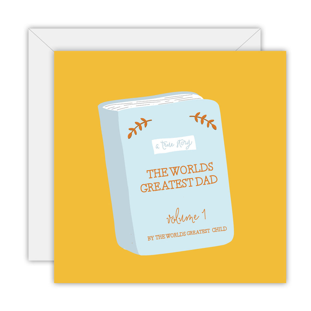 Worlds Greatest Dad greeting card
