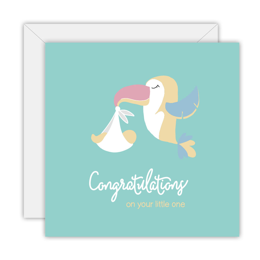 Congratulations on Your Little One greeting card