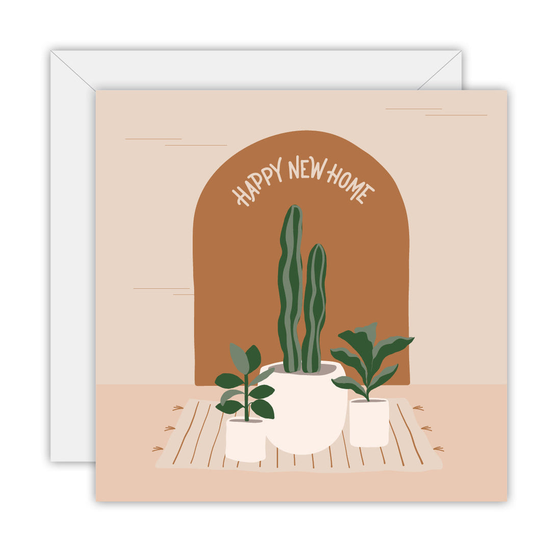 Happy new home greeting card