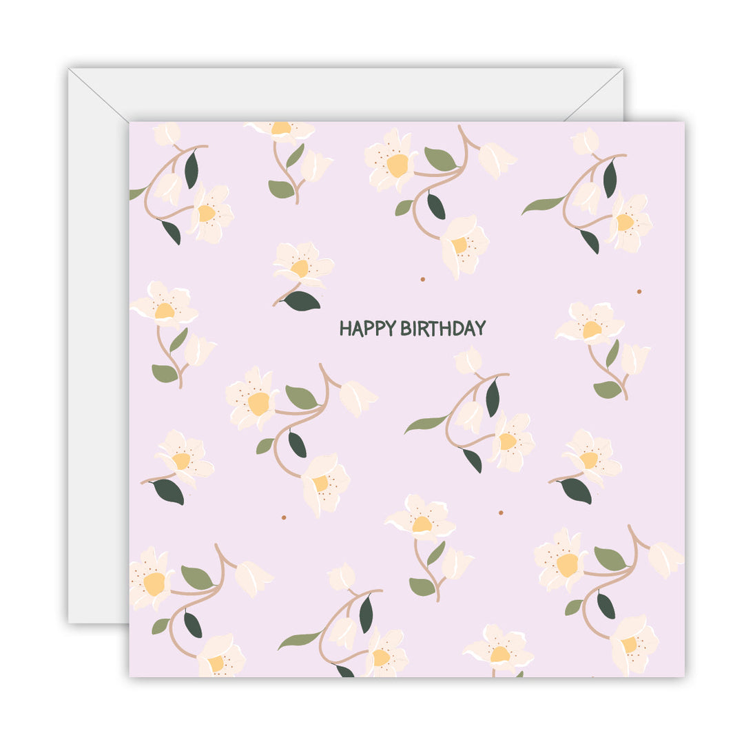 Happy Birthday greeting card